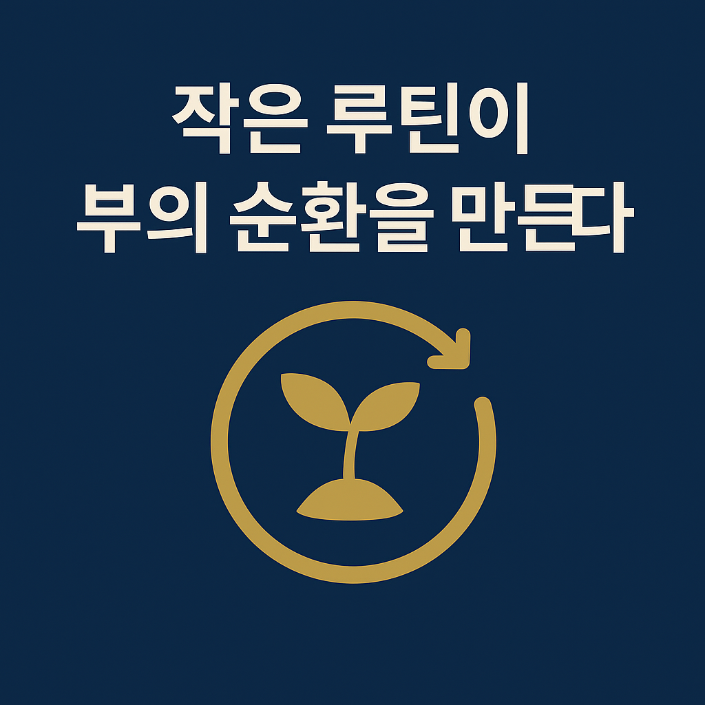 작은 루틴이 부의 순환을 만든다
