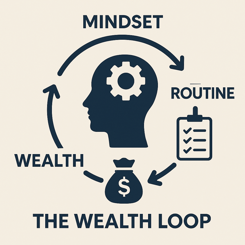 Your routine builds your wealth. Your wealth enriches your life.