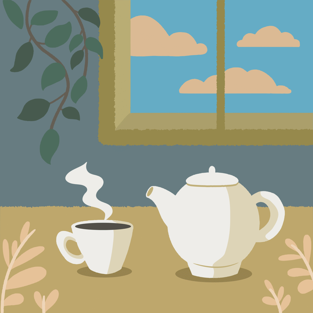 잔기침 완화를 위한 수분 섭취와 실내 환경 관리 이미지